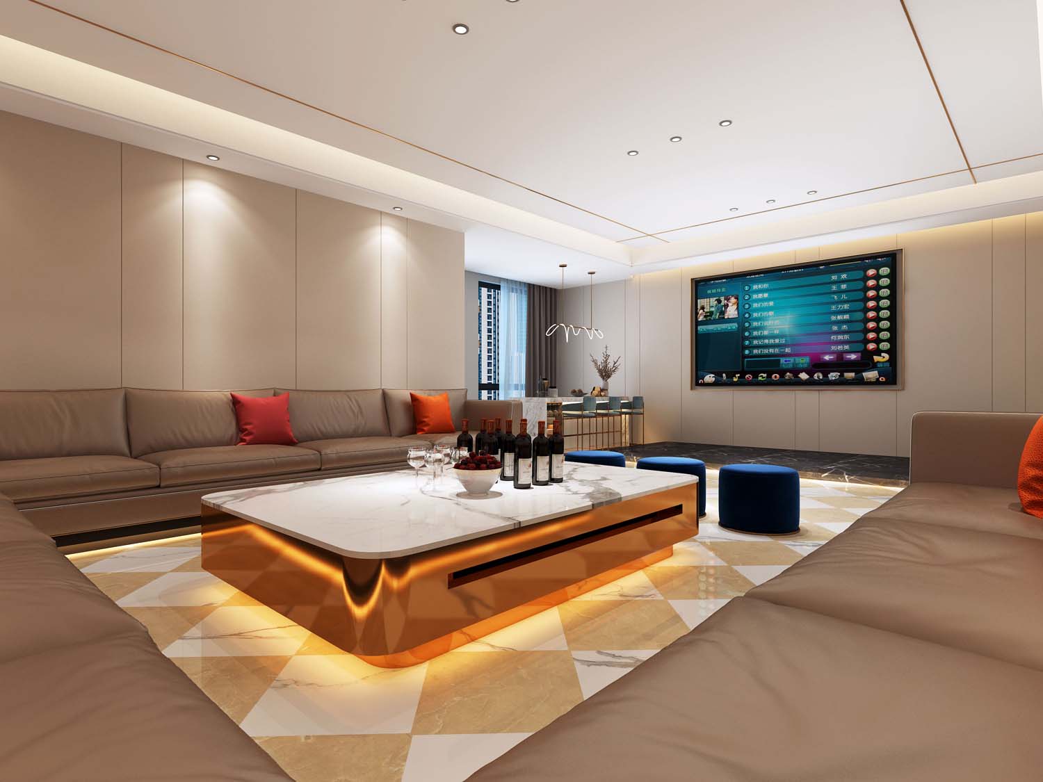 你以為室內設計只是出幾張效果圖？需要全方位設計包括硬裝功能設計、軟裝色彩搭配、燈光設計等　　(圖2)