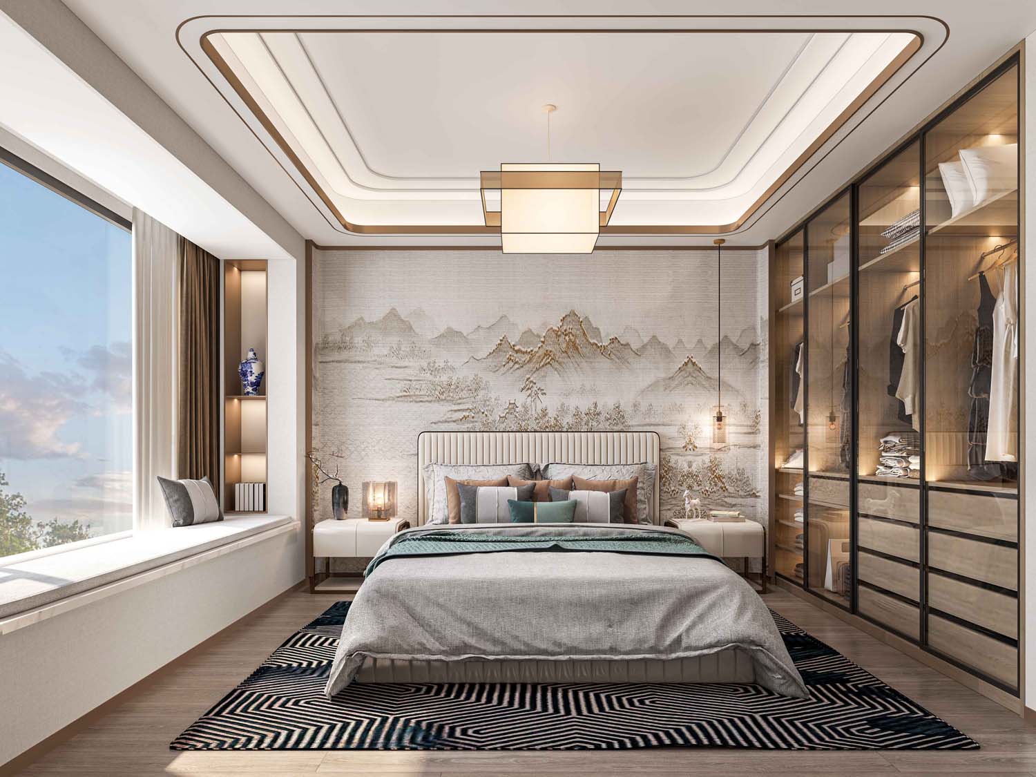 樣板房室內(nèi)設(shè)計(圖3)