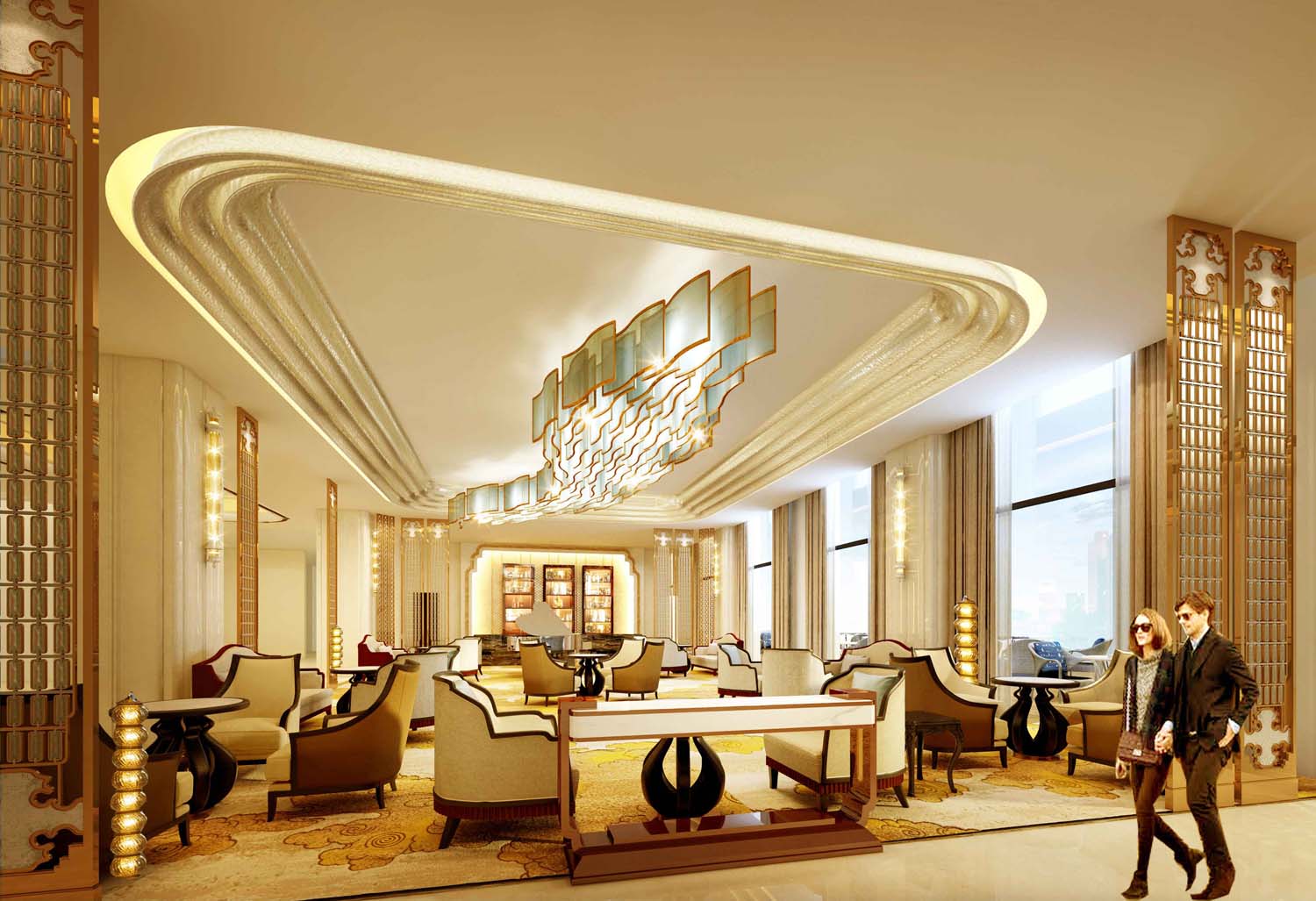 國(guó)際大酒店室內(nèi)設(shè)計(jì)(圖4)